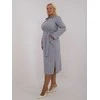 Lakerta Suknelė-LK-SK-509675.88-pilka