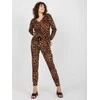 Lakerta Veliūrinis treningas moterim LK-KMPL-509028-1.84-juoda-smėlio spalva