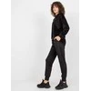 Lakerta Veliūrinis treningas moterim LK-KMPL-509149.10X-juoda