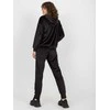Lakerta Veliūrinis treningas moterim LK-KMPL-509149.10X-juoda