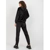 Lakerta Veliūrinis treningas moterim LK-KMPL-509149.10X-juoda