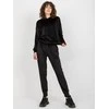 Lakerta Veliūrinis treningas moterim LK-KMPL-509149.10X-juoda