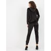 Lakerta Veliūrinis treningas moterims LK-KMPL-509167.90-juoda