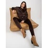 Lakerta Veliūrinis treningas moterims LK-KMPL-509183.06X-ciemny ruda