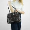 Large Leather Shopper Bag Solier FL56 Alen – Brown