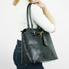 Large Shopper Bag Solier FL57 Arla – Juodas