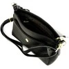 Leather Crossbody Shoulder Bag Solier FL52 Alessa – Juodas