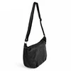 Leather Women’s Baguette Shoulder Bag Solier FL53 Mirelle – Juodas