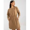 Lily Rose Suknelė-EM-SK-HS-21-487.41-tamsiai smėlio spalvos