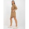 Lily Rose Suknelė-EM-SK-HS-21-487.41-tamsiai smėlio spalvos