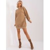 Lily Rose Tunika-EM-TU-HS-21-502.93-ciemny bezowy