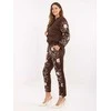 Moda Laisvalaikio kostiumas moterims-IT-KMPL-21736.02P-ruda