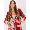 Moda Švarkas moterims IT-MA-18525.80-bordinė