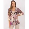 Moda Švarkas moterims -IT-MA-18525.80-ciemny bezowy