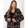 Moda Švarkas moterims -IT-MA-21739.16P-juoda-smėlio spalva