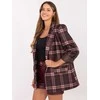 Moda Švarkas moterims -IT-MA-21739.16P-ruda