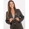 Moda Švarkas moterims -IT-MA-FL8315.02P-ciemny pilka