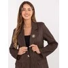 Moda Švarkas moterims IT-MA-FL8315.02P-ruda