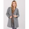 Moda Paltas moterims -IT-PL-20238.23-ciemny pilka