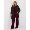 Moda Paltas moterims -IT-PL-20238.23-ciemny ruda