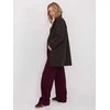 Moda Paltas moterims -IT-PL-20238.23-ciemny ruda