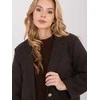 Moda Paltas moterims -IT-PL-20238.23-ciemny ruda