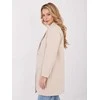 Moda Paltas moterims -IT-PL-20238.23-jasny smėlio spalva