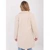 Moda Paltas moterims -IT-PL-20238.23-jasny smėlio spalva