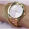 MICHAEL KORS MOTERIŠKAS LAIKRODIS MK3493 - SLIM RUNWAY (zm500k)