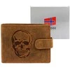 Piniginė vyrams Nordee L895 SKULL