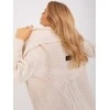 Och Bella Kardiganas moterims -TW-SW-BI-305.99P-šviesiai smėlio spalvos