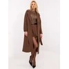 Och Bella Paltas moterims TW-PL-BI-5312-1.31 rudos spalvos