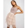Och Bella Spódnica-TW-SD-BI-0517.84-smėlio spalva