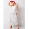 Och Bella Spódnica-TW-SD-BI-0725.99-balta-juoda