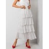 Och Bella Spódnica-TW-SD-BI-0725.99-balta-juoda