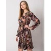 Och Bella Suknelė-TW-SK-BI-H2515.38X-juoda-smėlio spalvos