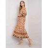 Och Bella Suknelė-TW-SK-BI-H3787.40X-smėlio spalvos