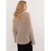 Och Bella Megztinis-TW-SW-BI-25002.88P-smėlio spalvos