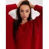 Och Bella Megztinis-TW-SW-BI-559.45-tamsiai raudonas