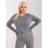 P-M Megztinis-PM-SW-PM-3006+1.11-tamsiai pilkas