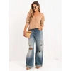P-M Sweter-PM-SW-PM-5321.88-camelowy