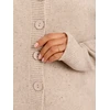 P-M Sweter-PM-SW-PM-5321.88-smėlio spalva