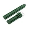 Pacific Dirželis guma laikrodžiui U09 - žalia - 22mm