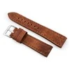 Pacific Odinė laikrodžio apyrankė W48 - PREMIUM - tamsiai ruda I - 24mm