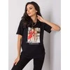Pepper Mint Marškinėliai-PM-TS-SS21CA30.66-juodi