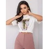 Pepper Mint Marškinėliai-PM-TS-SS21CA71.52-balti