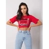 Pepper Mint Marškinėliai-PM-TS-SS21TX20.85P-raudoni