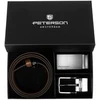 Diržai vyrams Peterson PTN KL-B005-S001 Juodas-BROWN