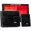 Piniginė vyrams Peterson PTN SET3-N78L-VT Juodas