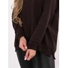 Relevance Džemperis moterim-RV-BL-5850.11X-ciemny ruda